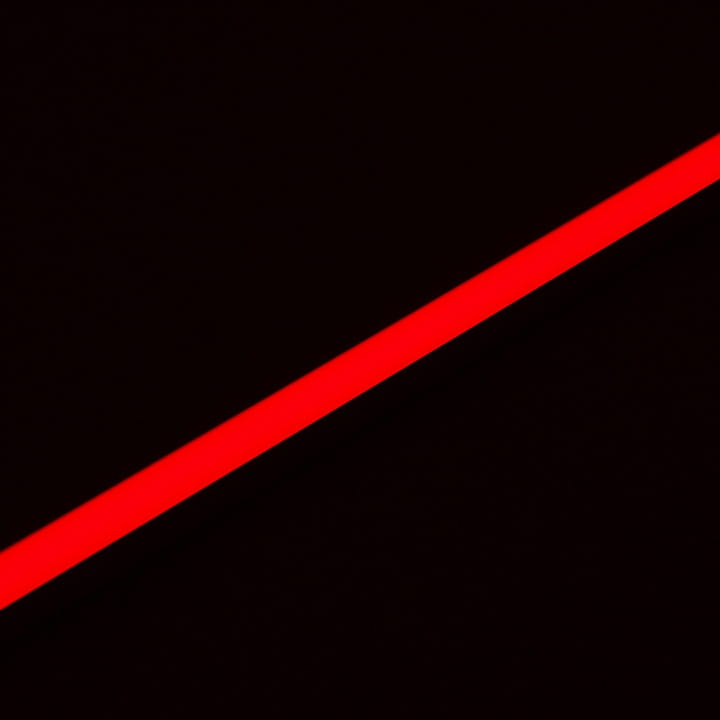 LED pásek COB 12V / 480LED / 9W / ČERVENÁ / IP20 / 8mm / PRO+